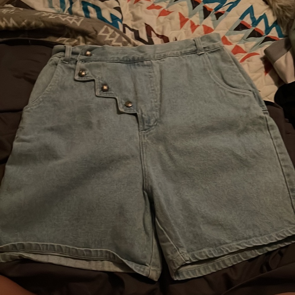RARE Vintage Adobe Rose Jean Shorts